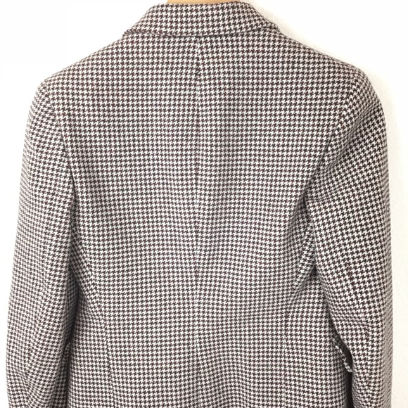 Ralph Lauren Collection Purple Label Jacket Houndstooth Blazer - Picture 7 of 9